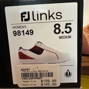 Foot joy women’s golf’s shoes never worn in the box!